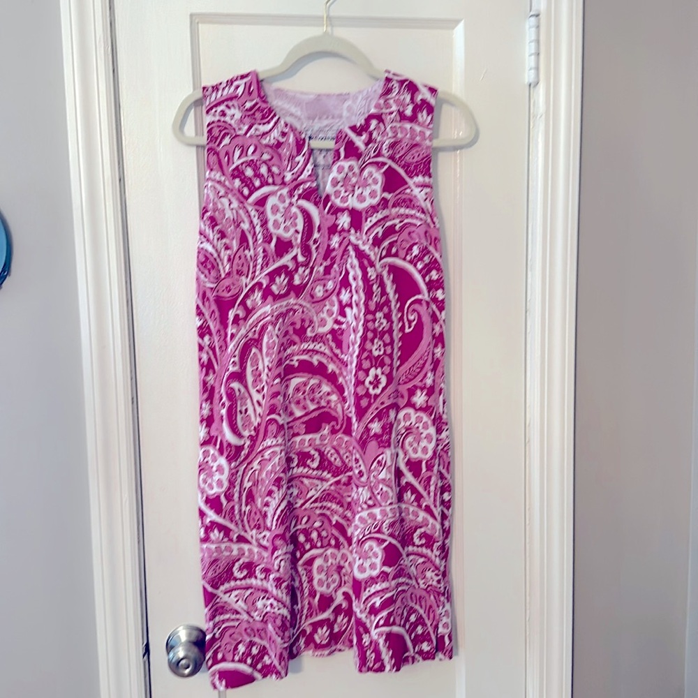 Coolibar SPF 50 Tank dress. Pink.  Size S.